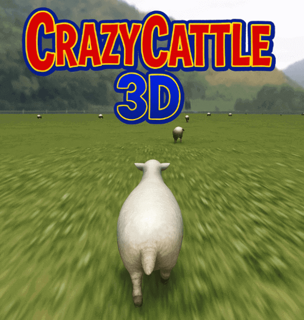 Crazy Cattle 3D Logo